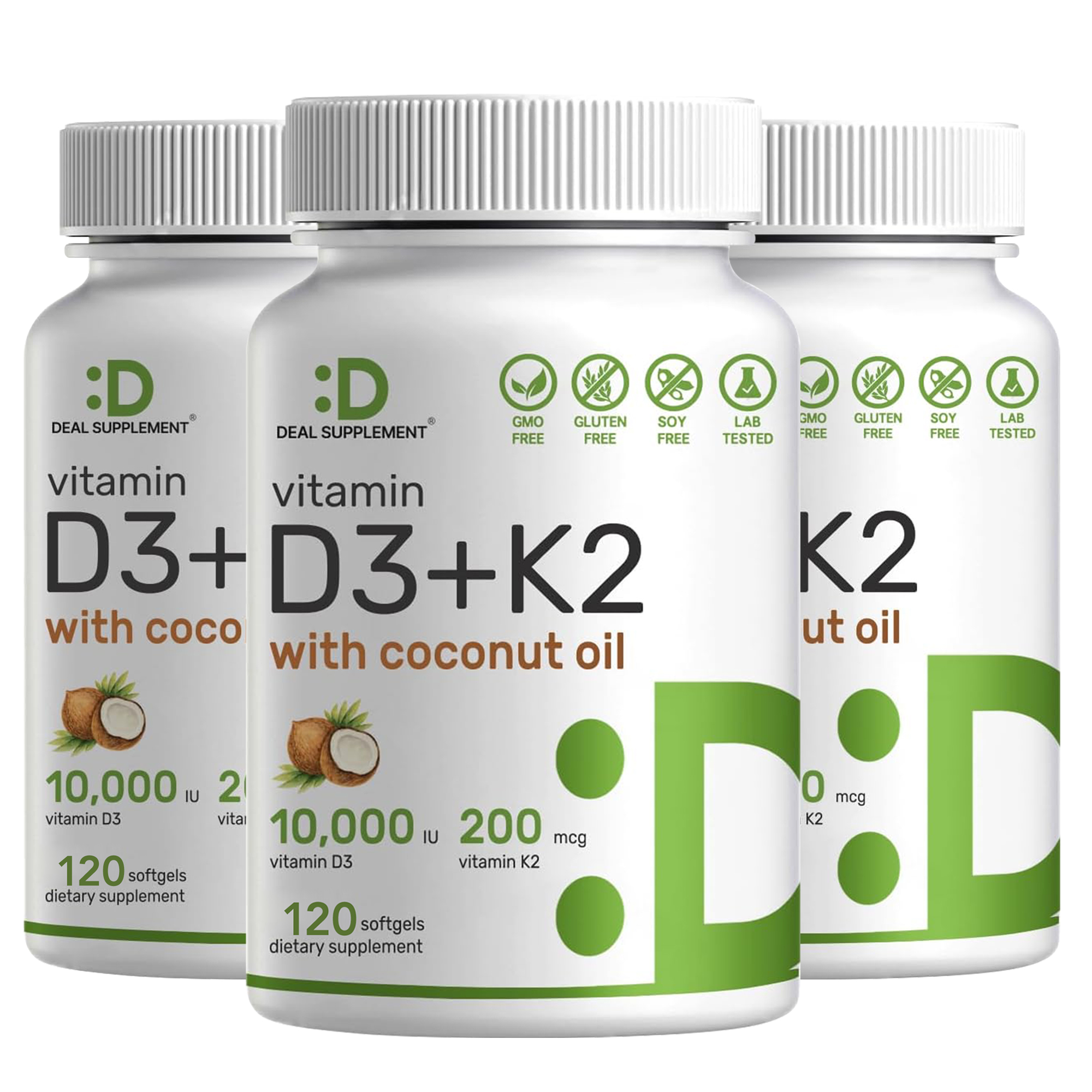 Health Wellness & Nutrition Center Llc - Vitamin D3 10,000 IU + K2