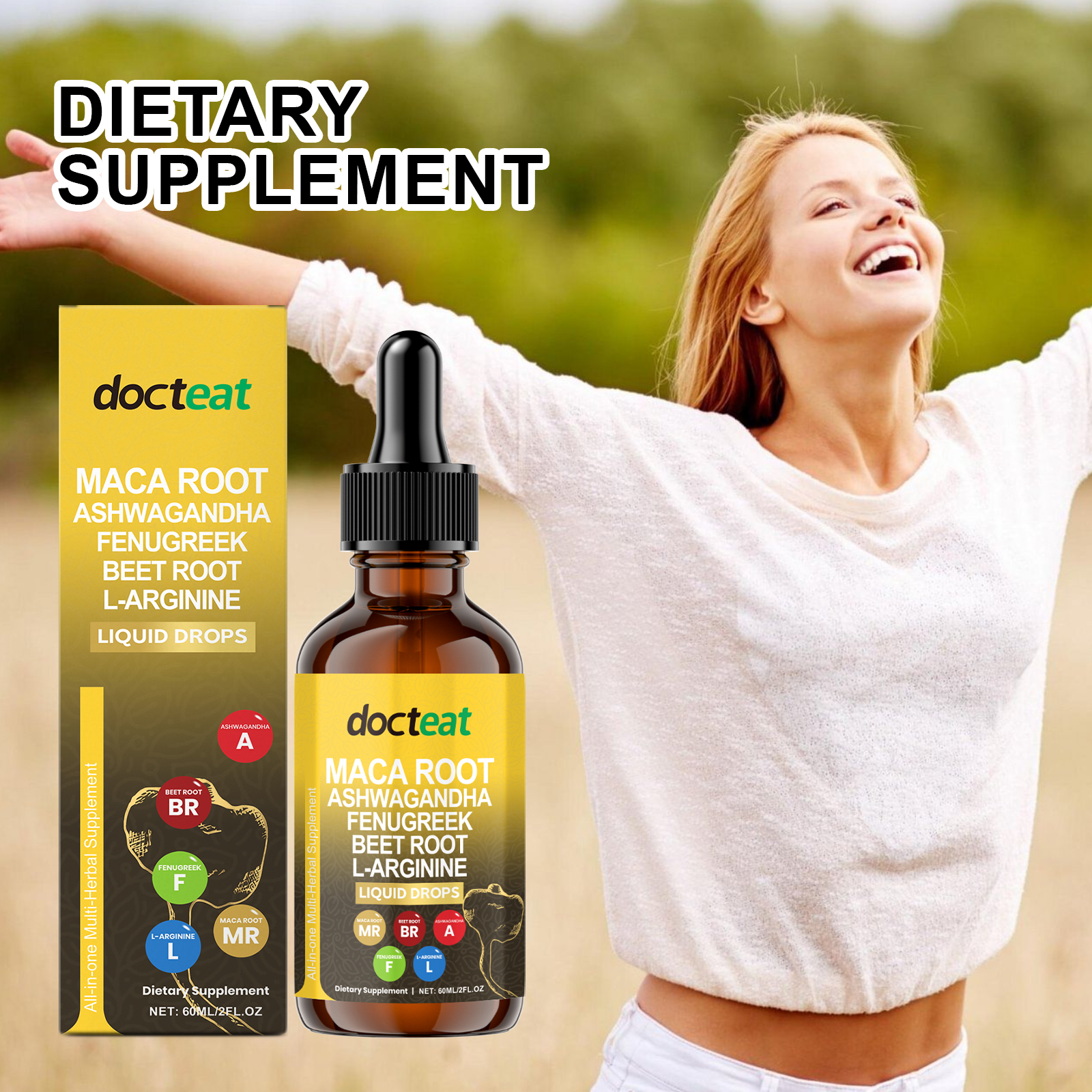 Health Wellness Gummies - Maca Supplement -Improve Performance, Energy, Endurance