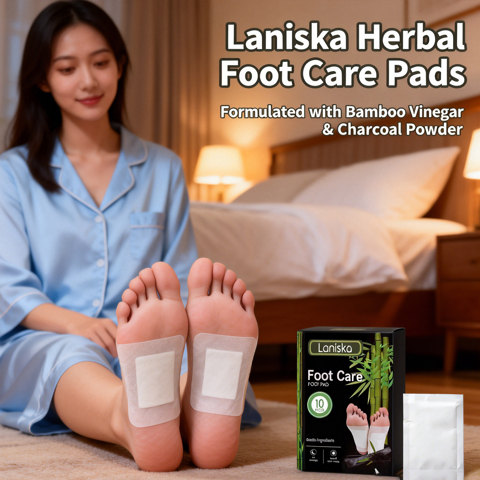 Detox Foot Patch - Herbal Foot Patches Help Sleeping Relieve