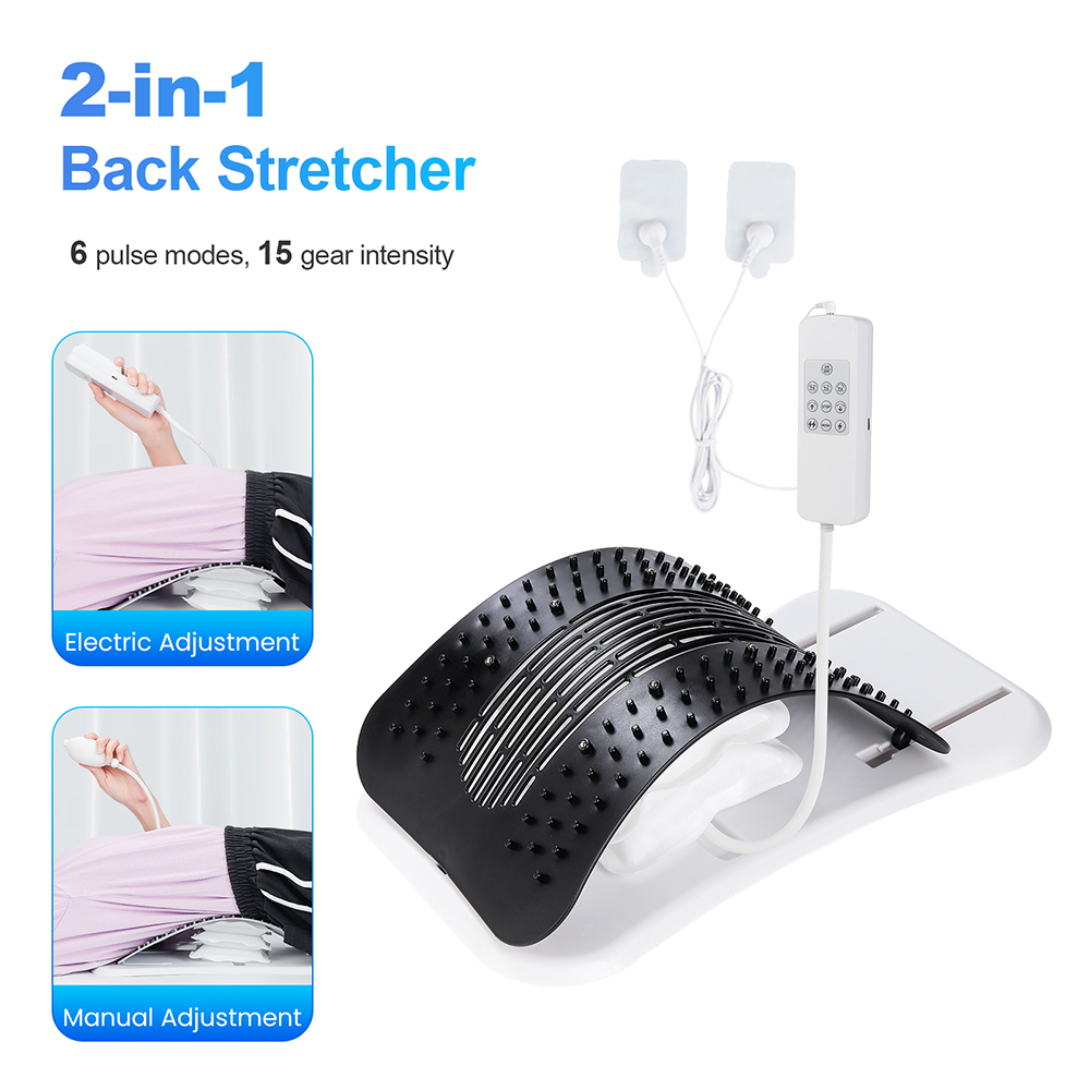Back Stretcher Lumbar - Multi-functional Back Stretcher Electric Microcurrent Back