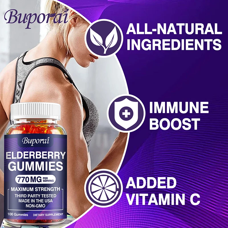 Elderberry Gummies - with Vita - Health Wellness Gummies recensione e prezzo