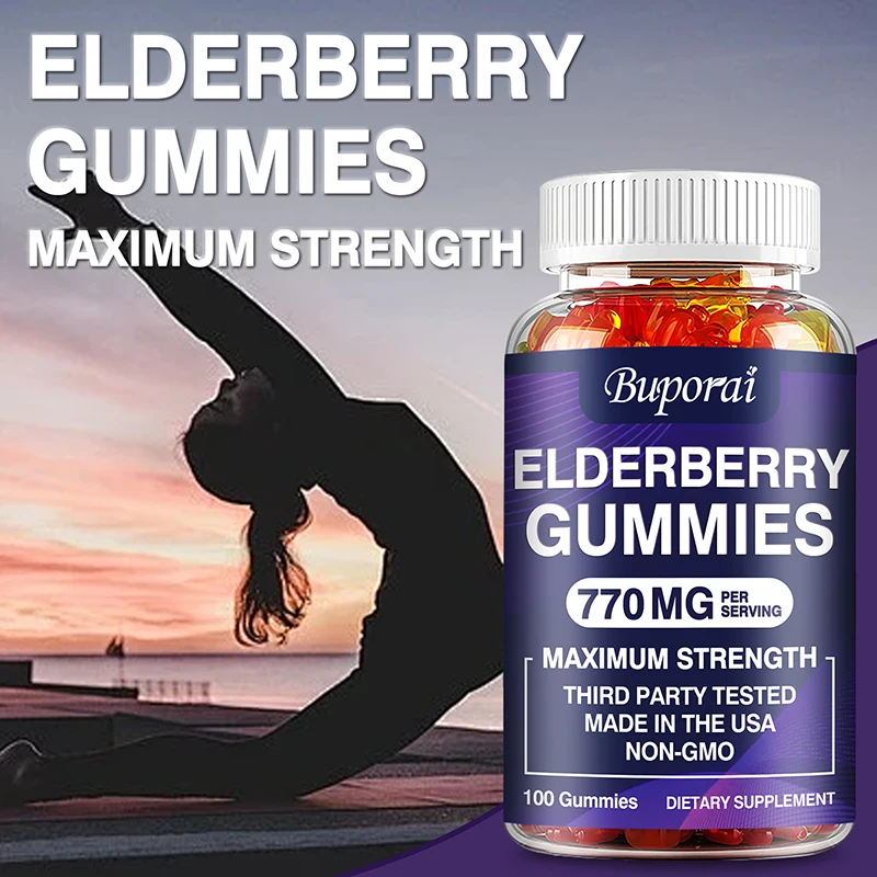 Elderberry Gummies - with Vita - Health Wellness Gummies recensione e prezzo