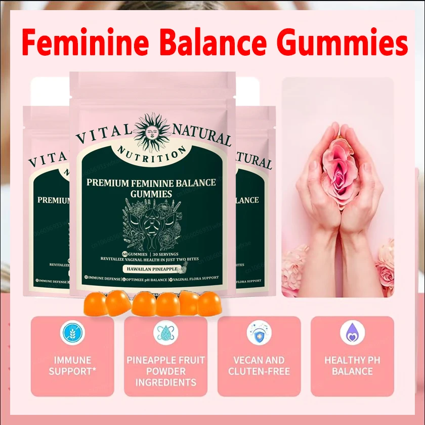 Premium Feminine Balance Gummi - Health Wellness Gummies recensione e prezzo