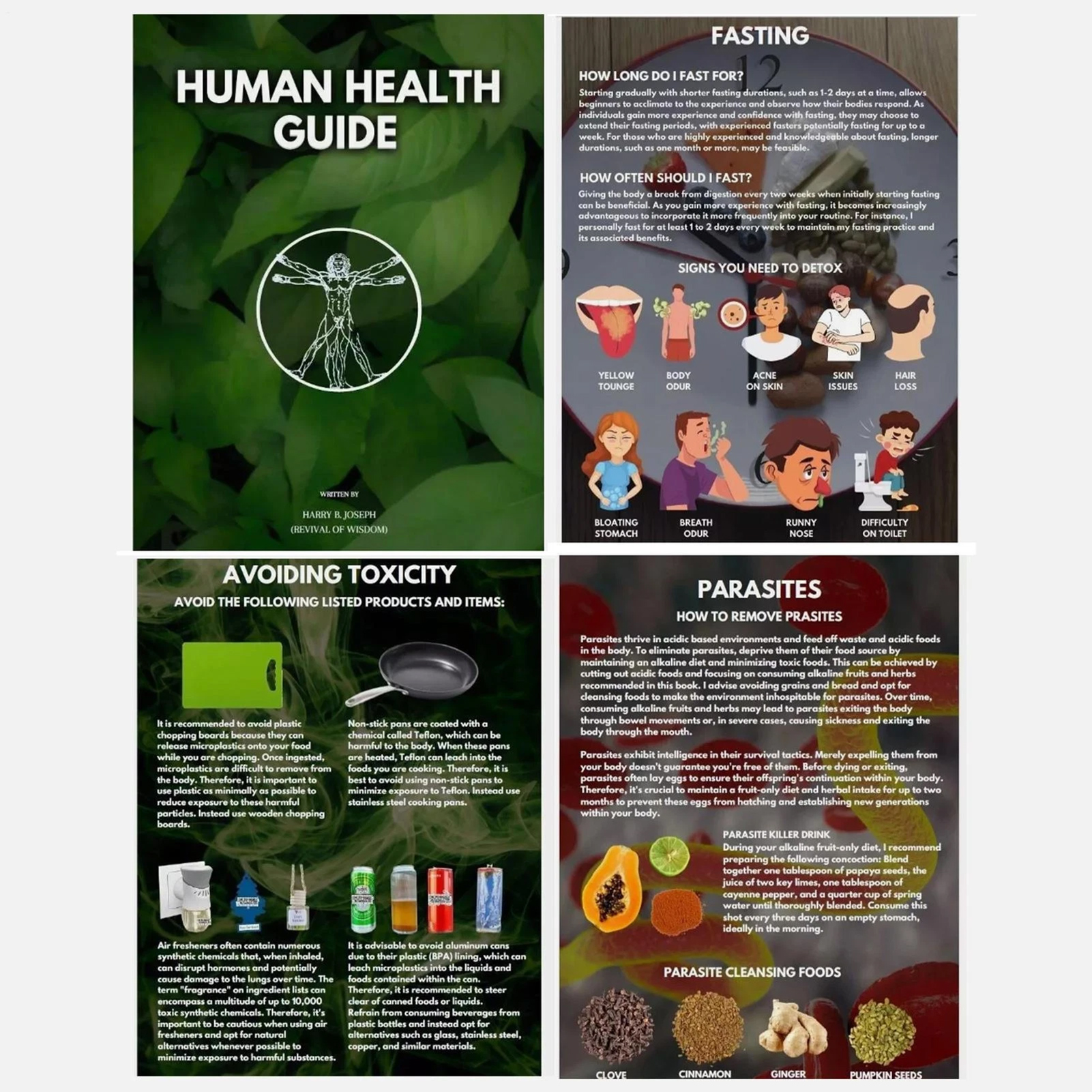 Human Health Guide by Harry B  - Health Wellness & Nutrition Center Llc recensione e prezzo