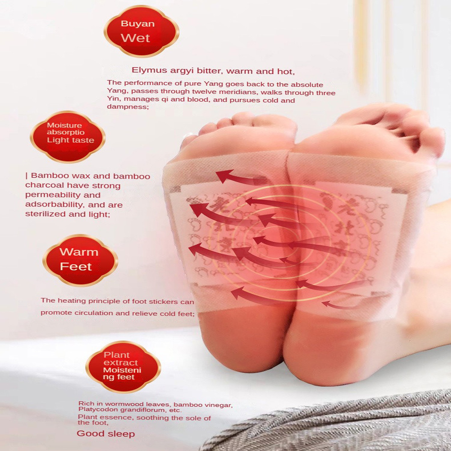 50pcs Pads+50pcs Detox Foot Pa - Detox Foot Patch recensione e prezzo
