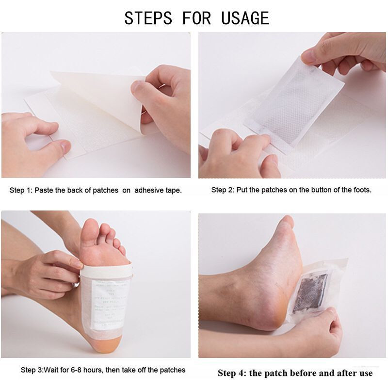 100pcs/lot Detox Foot Patch Ba - Detox Foot Patch recensione e prezzo