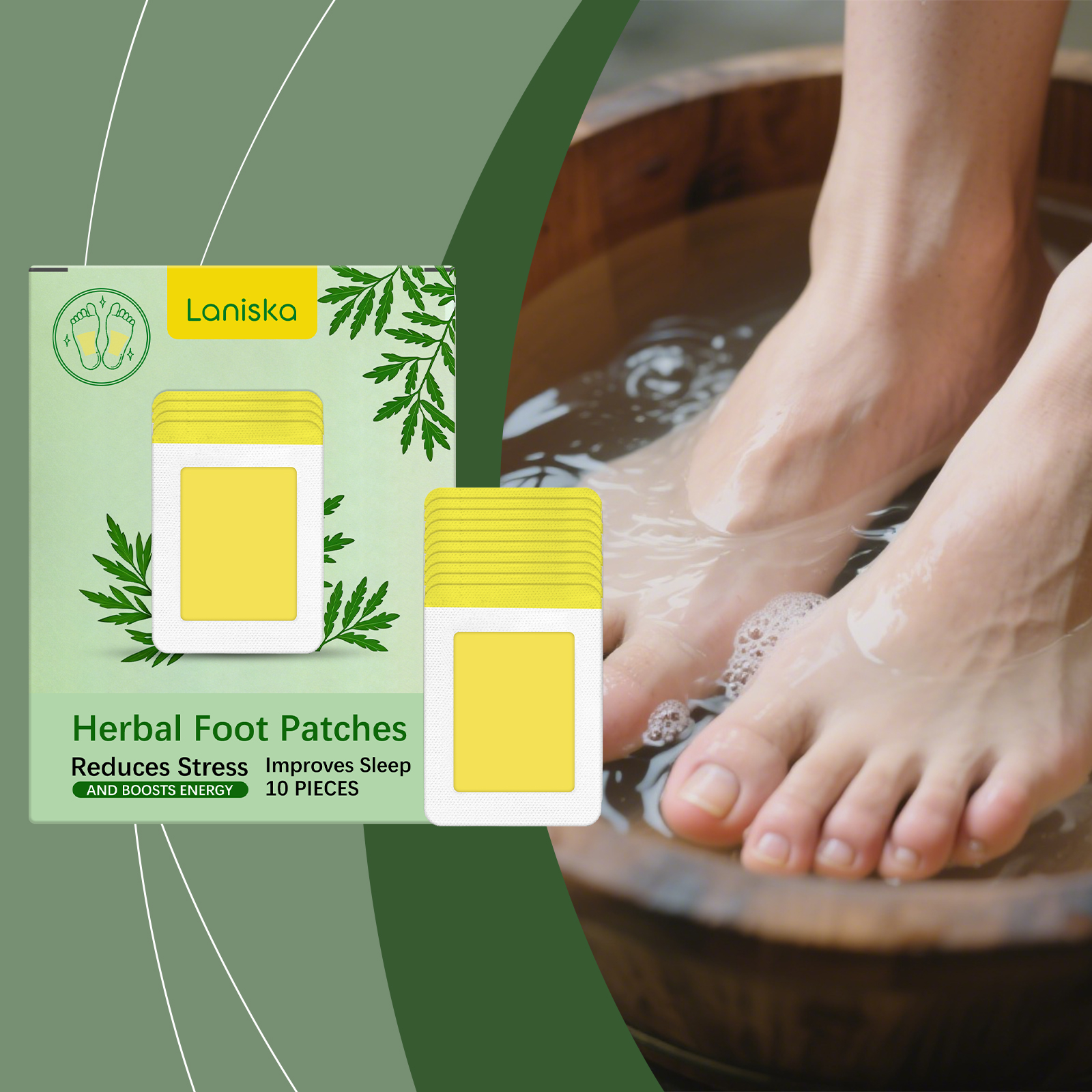 Detox Foot Patch Stress Relief - Detox Foot Patch recensione e prezzo