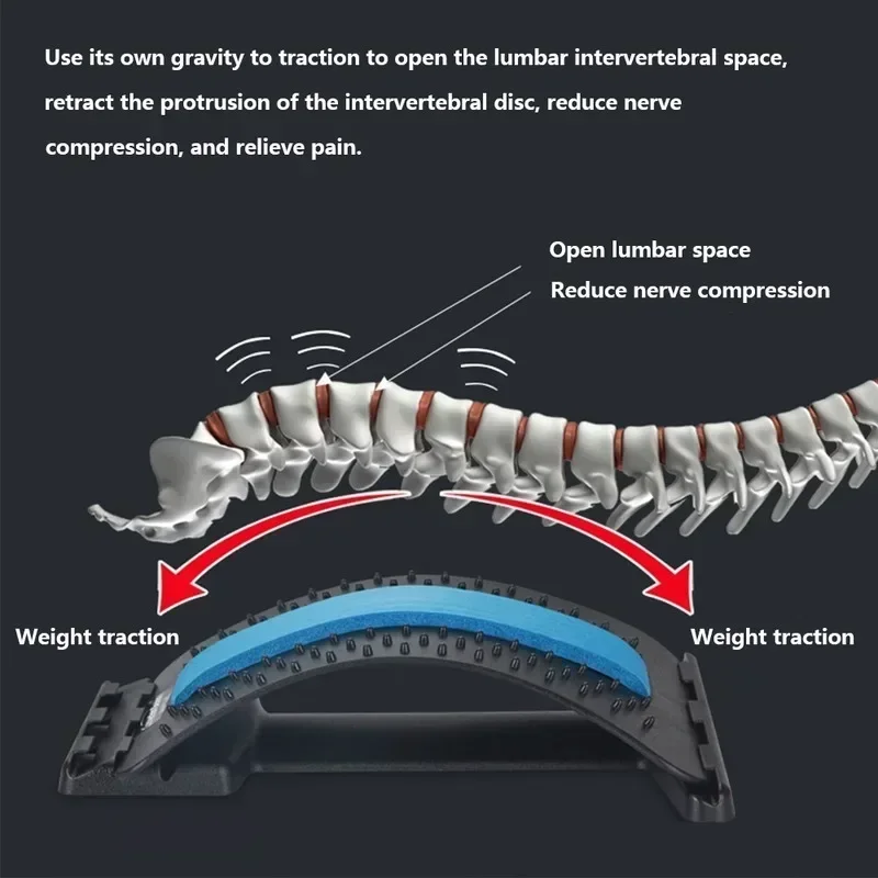 Back Stretcher Massager Multi- - Back Stretcher Lumbar recensione e prezzo