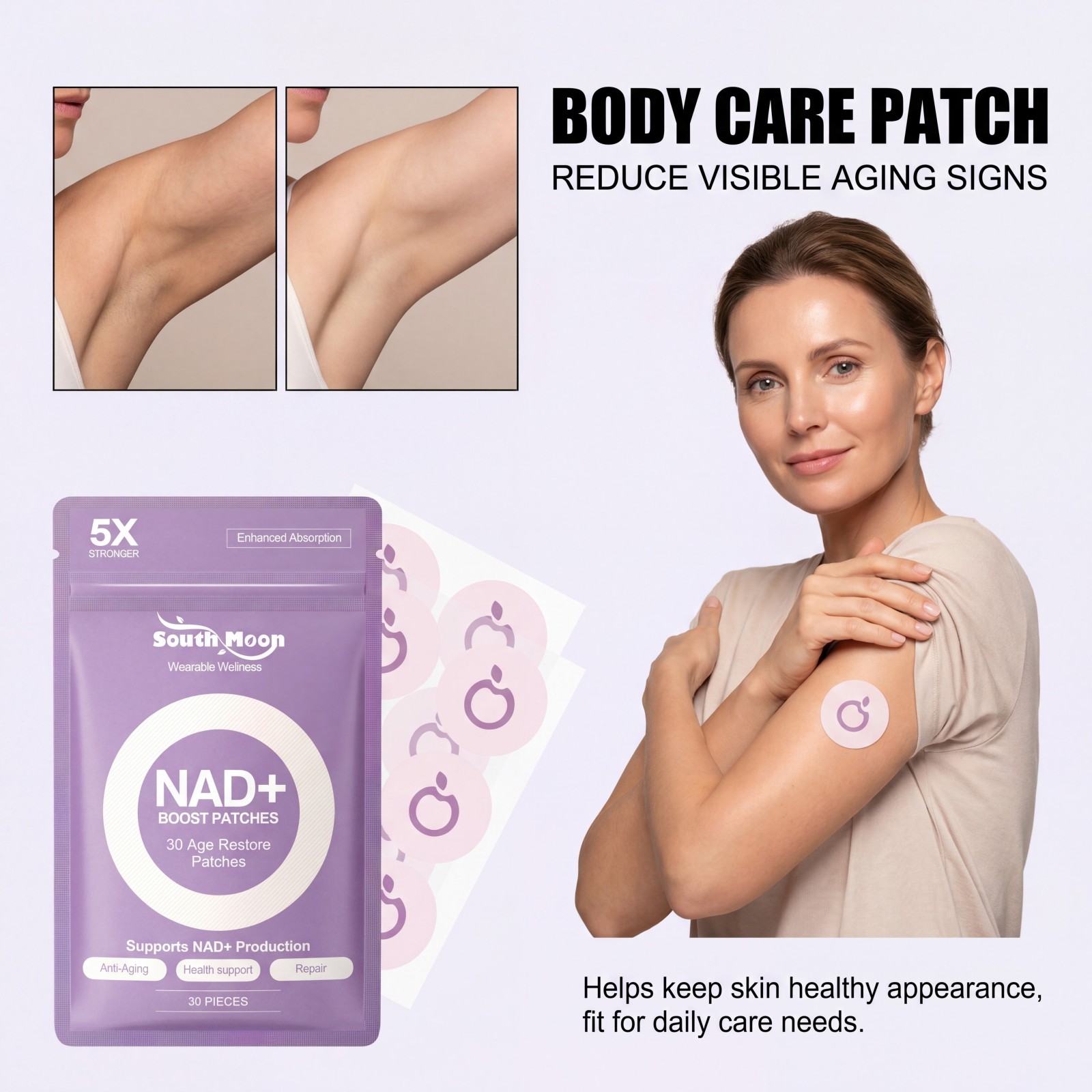 60/120pcs Body Care Patch Mois - Health Wellness & Nutrition Center Llc recensione e prezzo