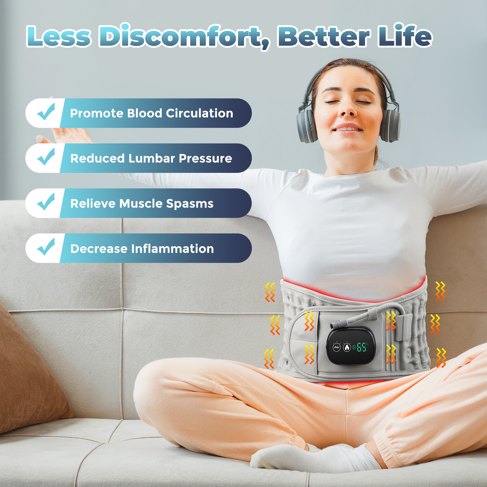 Electric Lumbar Traction Devic - Back Stretcher Lumbar recensione e prezzo