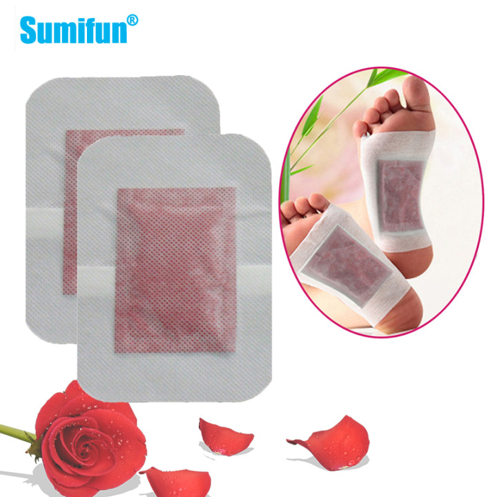 10pcs Herbal Rose Foot Detox P - Detox Foot Patch recensione e prezzo