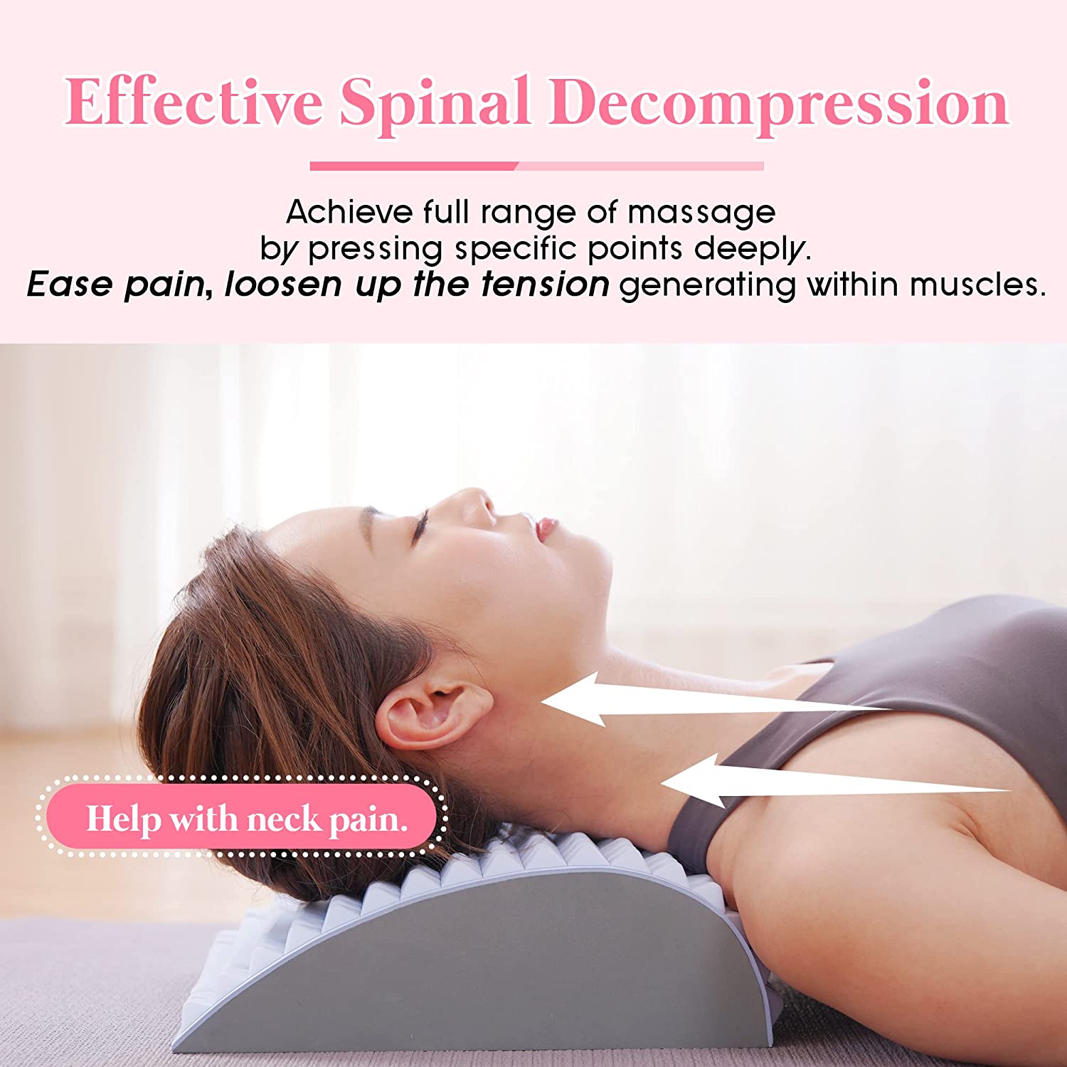 Lower Back Pain Relief Treatme - Back Stretcher Lumbar recensione e prezzo