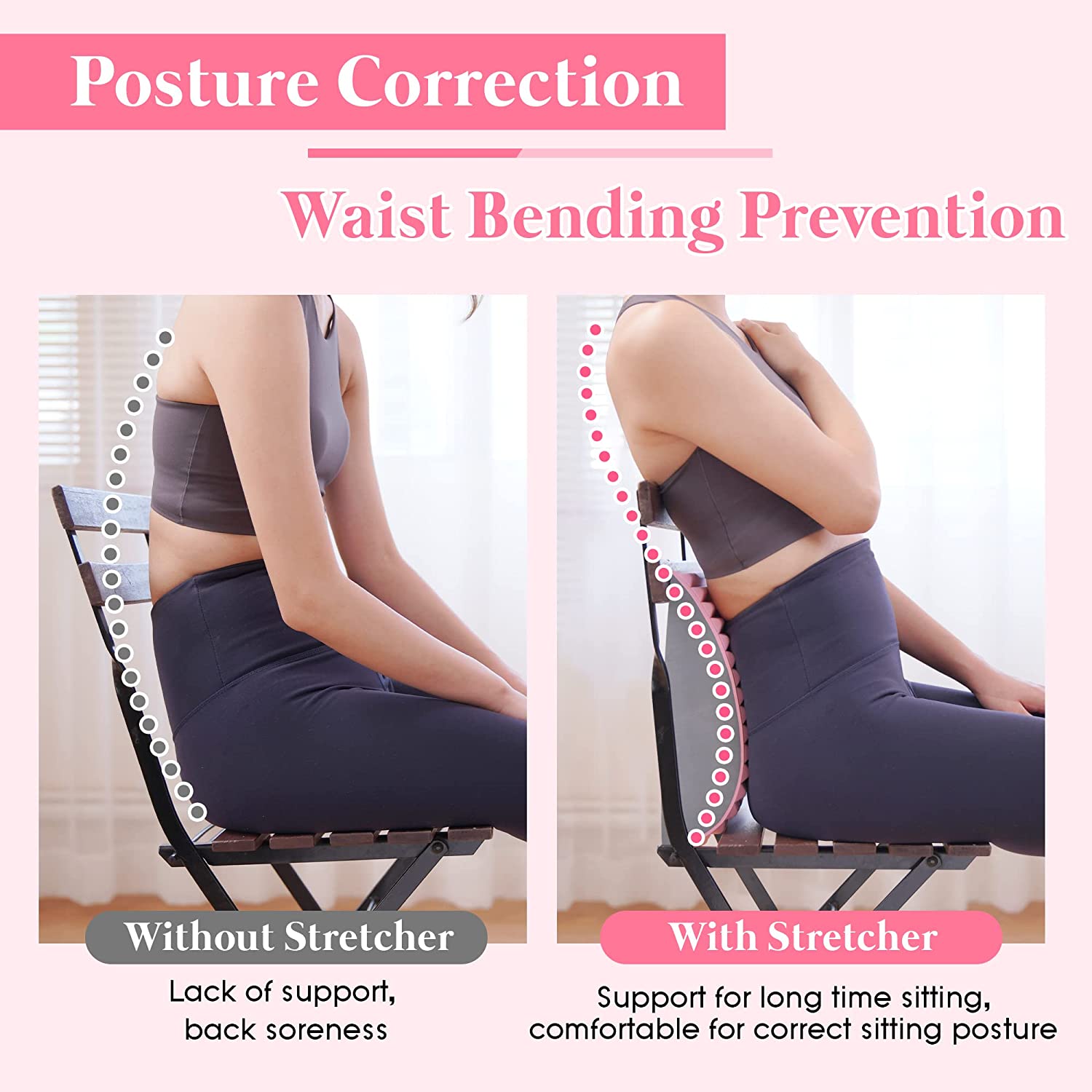 Lower Back Pain Relief Treatme - Back Stretcher Lumbar recensione e prezzo