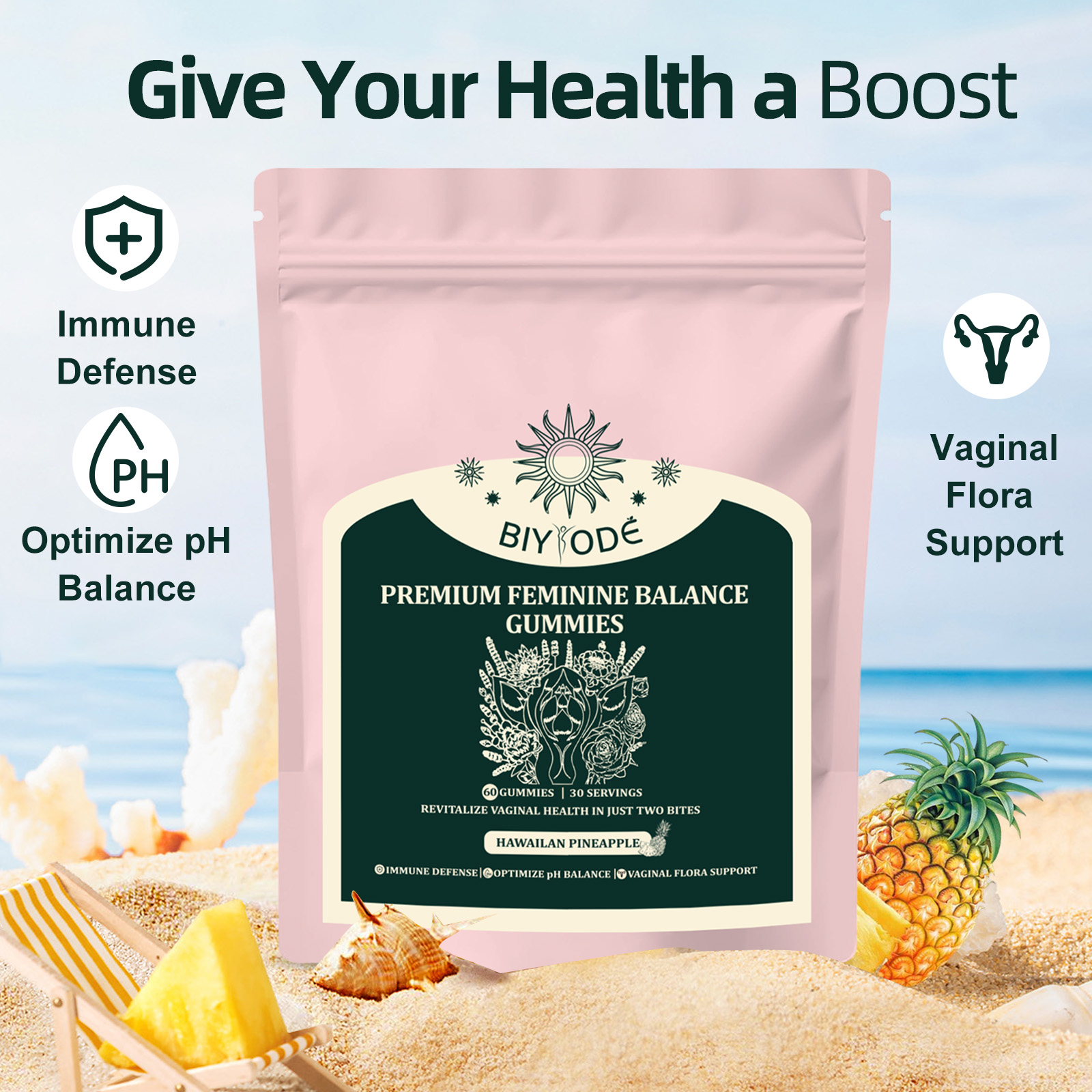 Premium Feminine Balance Gummi - Health Wellness Gummies recensione e prezzo